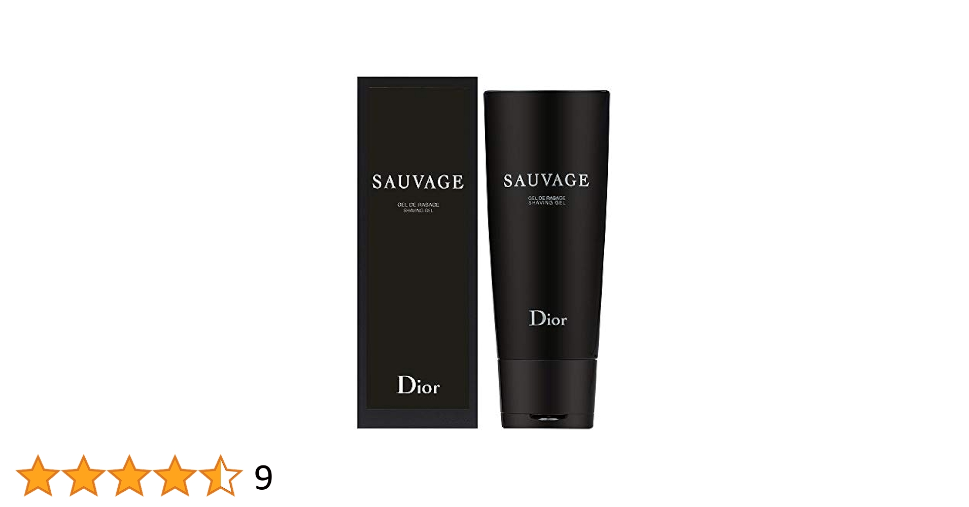 専用 まとめ売り　Dior SAUVAGE SHAVING GEL Brand New Men's Christian Dior 'Sauvage' Shaving Gel 4.2 Oz