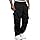 YAOBAOLE Pantalons Cargo Homme Taille Elastique Pantalon Jogging Homme Pantalons de Travail Hommes Pantalon Joggers Hommes Noir M
