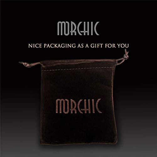 Morchic 2Mm Hematite Stone Mini Multi-Faceted Beads Adjustable Strand Bracelets For Women, Cubic Zirconia Pendant (Black) #TOP5