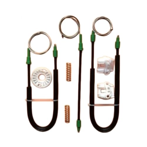 Regulador ventana: kit de reparación delantero izquierdo y derecho para VW Golf Mk4 (1997-2006)