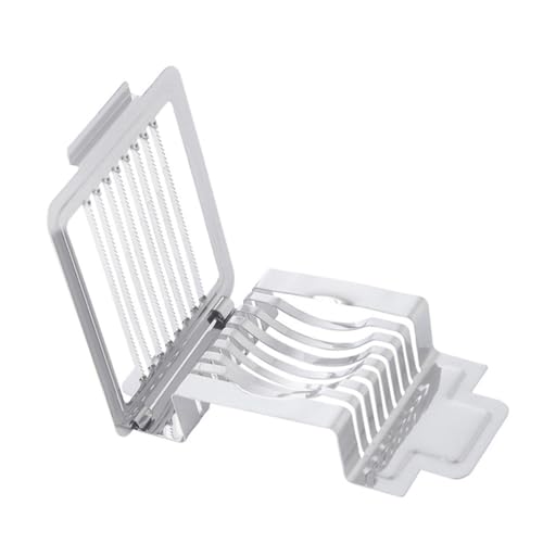 SOLUSTRE 1pc Stainless Steel Egg Slicer Egg Separator Slicer Tool Multipurpose Wire Cutter for Kitchen