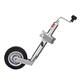 Trailer Jack Wheel - Caravan Mover Trailer Jack with Wheel, Jack Trailer Motor Mover, Adjustable Height 20cm, Auti-Rust Universal Accessories for Trailer Couplings