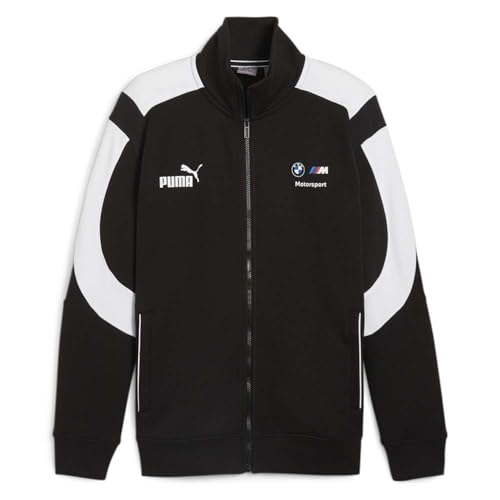 PUMA Men's BMW M Motorsport MT7 Track Jacket, PUMA Black-SS24, Large2