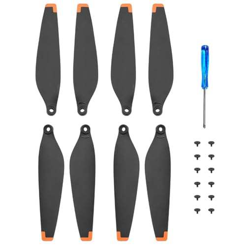 Image of Verilux Mini 3 Pro Propeller for DJI, 8pcs Propeller Blades Replacement for DJI Mini 3 Pro, Ultral Lightweight Silent Flight Propeller Set with Screwdriver 12 Screws Low Noise Replacement Drone Wings