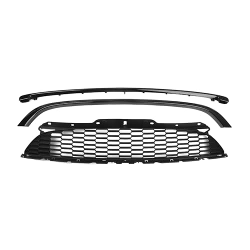 Grille calandre supérieure Mini Cooper S R56 R55 R57 cadre pare-chocs avant noir spoiler séparation