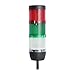 Produktbild 127940 Stex24 Signalsäule weiß-grün-rot, 70mm, 24V AC/DC, LED-Blinklicht Kabel 0,6 Meter, SS70-OB3/24 138 Anschlusstechnik: Anschlusskabel - 1 Stück