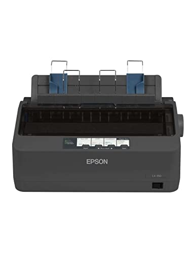 EPSON LX-350 EU Matrixdrucker (9-Nadeln, USB 2.0) schwarz, 43cm