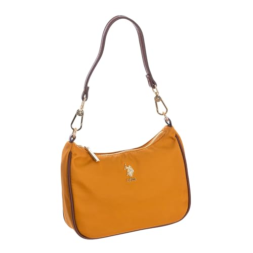 U.S. Polo Assn. Borsa baguette BEUHU5735WIP donna, ocra, Taglia unica