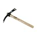 Alyco 198650 198650-Pioche Ergonomique Manche en Bois 550 g, Rouge,