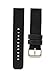 Produktbild slow - Black Vintage Leather Strap, Silver Buckle