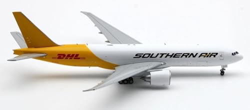 Modelo a escala Boeing B777-200 LRF QHQQXN avión coleccionable die-cast de alta fidelidad 3