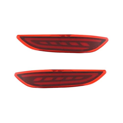 Réflecteur phare voiture pour City Grace 2014-2016 pare-chocs rouge