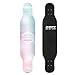 Sanhai Skateboard 41 '' × 9 '' Maple de Nueve Capa Maple PU Ruedas de aleación de Aluminio de magnesio diseño de Transferencia Caliente para niños para niños Adultos Principiantes,Snow