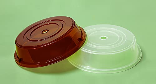 Get CO-102-A Microwave-Safe Plastic Round Plate Covers thumb #1