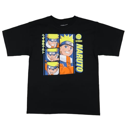 Naruto Uzumaki T-Shirt Boy's Hand Seals Short Sleeve Graphic Tee