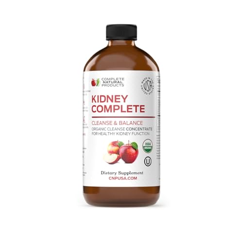 Image of CNP | Kidney Complete Liquid 12oz - ACV Lemon, Chanca Piedra Cleanse Aid | Kidney Support Liquid With Apple Cider Vinegar, Lemon, Chanca Piedra, Beet, Citric Acid & Vitamin C For Cleanse Routines