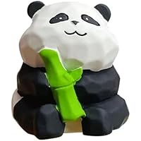 Amazon.co.jp: パンダ 木彫り かわいいの小物 置物 動物彫刻