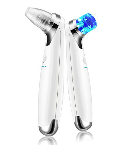 Blackhead Remover Pore Vacuum,Facial Pore Cleaner,Electric Acne Comedone Whitehead Extractor Tool,USB Rechargeable Blackhead Vacuum Kit for Women & Men