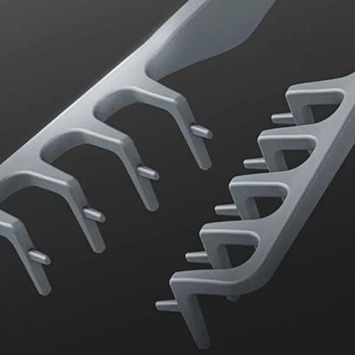 Texture Comb, Volumizing Wide-Tooth Hair Styling Comb, Roots Volume Tool, Foundation Capacity Apparatus Maximum Lift, Bangs Seam Grooming Accessory For Women, 8.86x4.13x0.94 Inches, 22.51x10.5x2.39 cm - Image 7