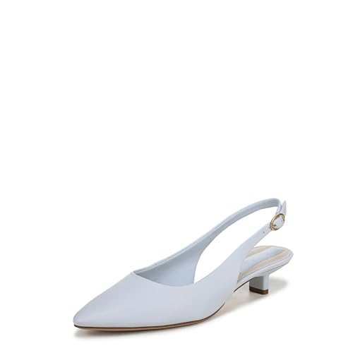 Franco Sarto Women's Pura Pump Soft Blue Leather 7.5 M