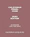 CALIFORNIA PENAL CODE 2020 EDITION: SACRAMENTO LEGAL PUBLISHING