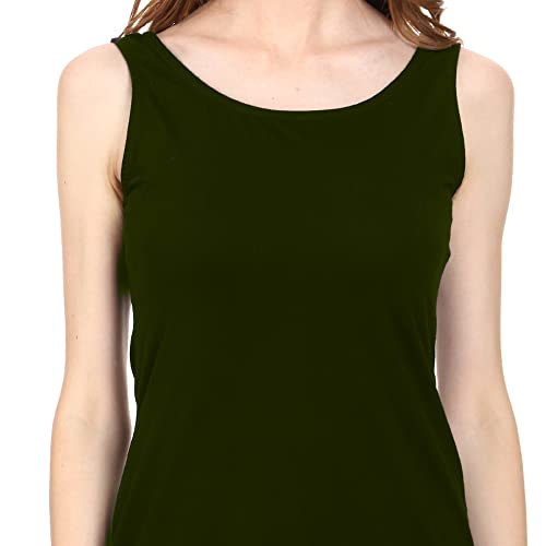 Image of ROARERS Women Maxi Length Sleeveless Cotton Black Dress