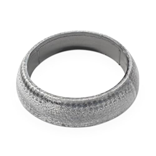 ID 60mm Car Exhaust Manifold Gasket, Graphite Exhaust Flange Muffler Gaskets Replacement, Automotive Exhaust Ring Donut Gaskets Seal Mufflers to Prevent Leaking Between Exhaust-Manifold & Exhaust-Pipe