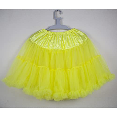 Image of CHERRY LOVE 18inch Petticoat Mid-Thigh Underskirt Princess Puffy Mini Skirt