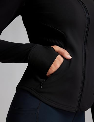 Image of FitsT4 Sports Womens Equestrian Riding Shirts Long Sleeve Fleece Lined Horse Full-Zip Winter Thermal Jackets
