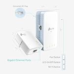 TP-Link Powerline WiFi Extender (TL-WPA7517KIT) - AV1000 Powerline Ethernet Adapter with Dual Band WiFi, OneMesh, Gigabit Port, Ethernet Over Power, Plug & Play