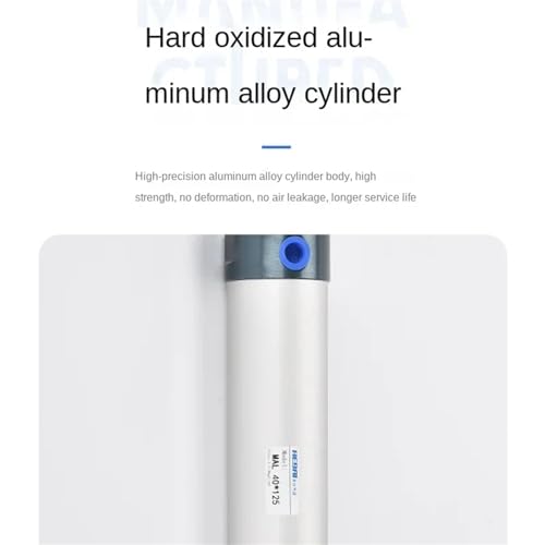 Mini cylindre à air comprimé double effet MAL 32mm en alliage - 4