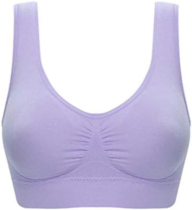 Ritu CreationWomen’s Air Bra, Sports Bra, Stretchable Padded Seamless Bra with Removable Soft Cups,White