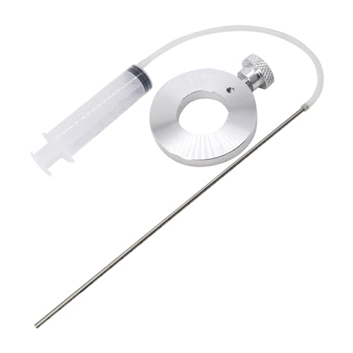 Image of Adjustable Ring Motorcycle Fork Oil Level Tool - 60ml Capacity, 300mm Scale Pipe by HiSport