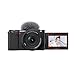 Sony Alpha ZV-E10K (Previously ZV-E10L) with Upgraded SELP1650 (Ver 2) Power Zoom Lens | 24.2 MP Interchangeable-Lens Mirrorless vlog Camera, Made for Creators |APS-C Sensor 4K Movie Recording-Black