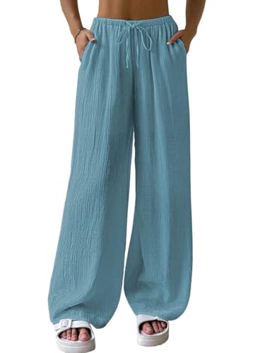 Image of GRECIILOOKS High Waist Trousers for Women - Flared Korean Style Formal Pants | Elegant Workwear for Office, College & Events (Available in Plus Size)