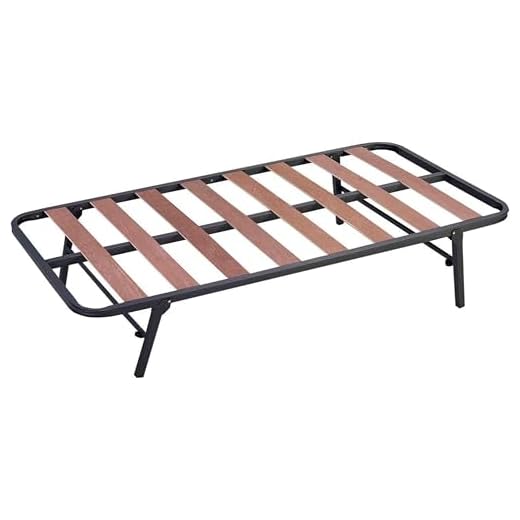Miroytengo Somier elevable Arrastre Inferior con Ruedas para Cama Canguro Patas Plegables Tubo de 30x30 mm (90x180 cm)