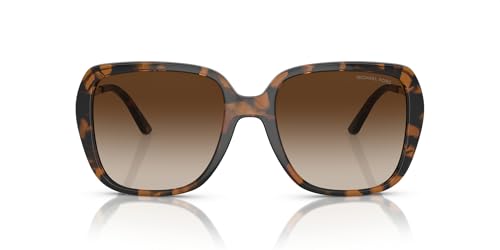 Michael Kors MK2206 Albany Sunglasses Dark Tortoise/Brown Gradient 55 mm
