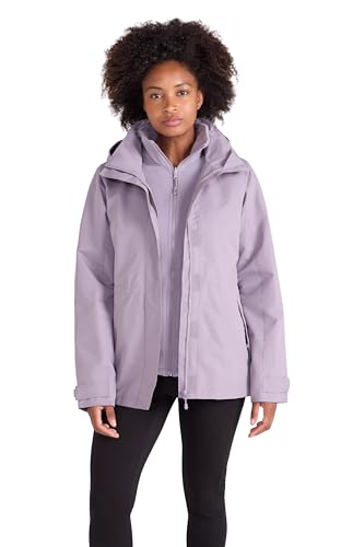 Mountain Warehouse Fell 3-in-1 Damen-Jacke - atmungsaktive, lange,...