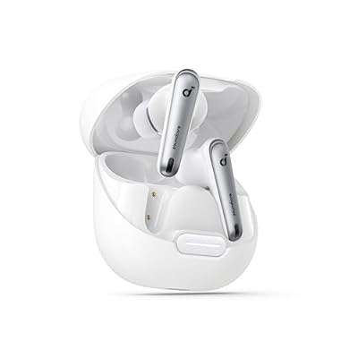 Soundcore by Anker Liberty 4 NC Noise Cancelling Earbuds, 98.5% Noise Reduction, Adaptive Noise Cancelling to Ears and Environment, Hi-Res Sound, 50H Battery, Wireless Charging, Bluetooth 5.3