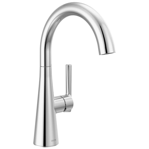 Delta Chrome Single Hole Bar Sink Faucet 14882LF