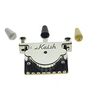 Approximately 40mm distance between mounting holes (Nickel mounting screws #6-32 x 3/8"); designed to upgrade the cheap and replace nasty stock switches that come with most guitars and basses Nice durable sturdy switch with metal body - one piece she...