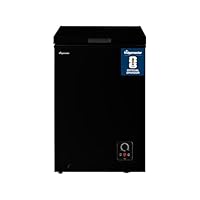 Fridgemaster MCF96EB 95L Chester Freezer 4 Star Freezer Rating - 47.9D x 54.6W x 85.4H cm Black - E Rated