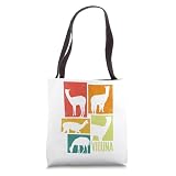Vicuna Silhouettes Tote Bag 16x16