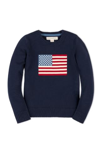 Image of Hope & Henry Girls' Milano Tipped Sweater Dress