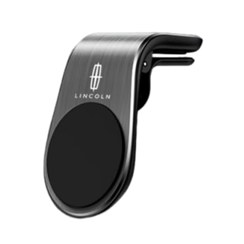 YPSWYYXC Soporte para teléfono para Coche para Lincoln Nautilus 2018-2021, Soporte de navegación para Salida de Aire Accesorios de Coche,A-Black