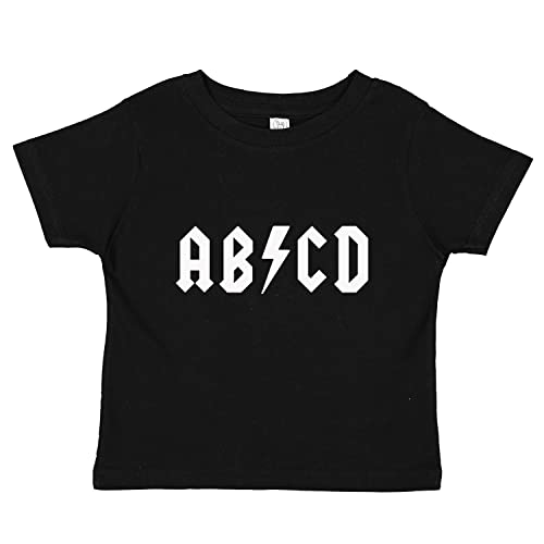 トップス TEATORACARTRIGE TEE SM Black SIZE:4 Amazon.com: ABCD Classic Rock Band Baby Tee Shirt (Black, 6M 494