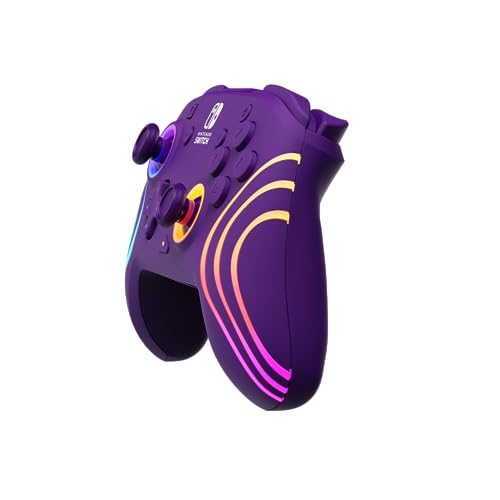 Pdp 500-238-PR-CA Afterglow Wave Enhanced Wireless Nintendo Switch Pro Controller thumb #6