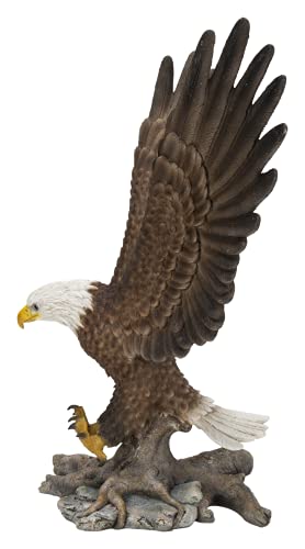 Hiline Gift Ltd. Flying Eagle Statue, 3.52 Lb. 11.42" * 8.66" * 11.94" #TOP6