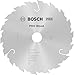 Produktbild Bosch 1x PRO Wood Kreissägeblatt für Akku-Handkreissägen (für Weichholz, Hartholz, Ø mm, Professional Zubehör Handkreissäge)