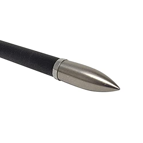 Southland Archery Supply Premium Screw In Bullet Point Stainless Steel For Shaft Arrows Made In Usa - 12/Pack #TOP4